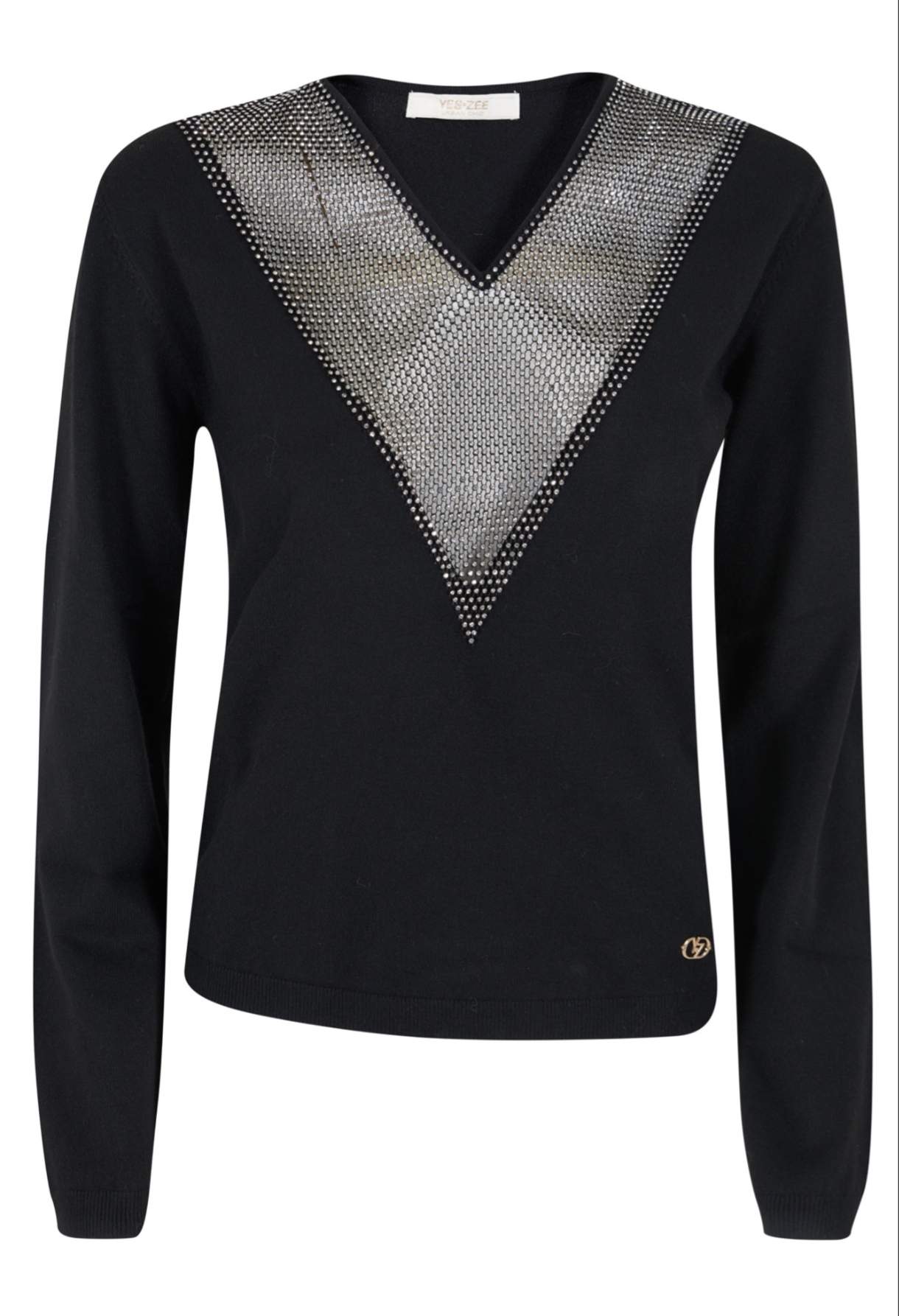 Suéter de punto fino YES ZEE. Modelo M093/Z200/0891. Tallas S M L XL. - Imagen 2