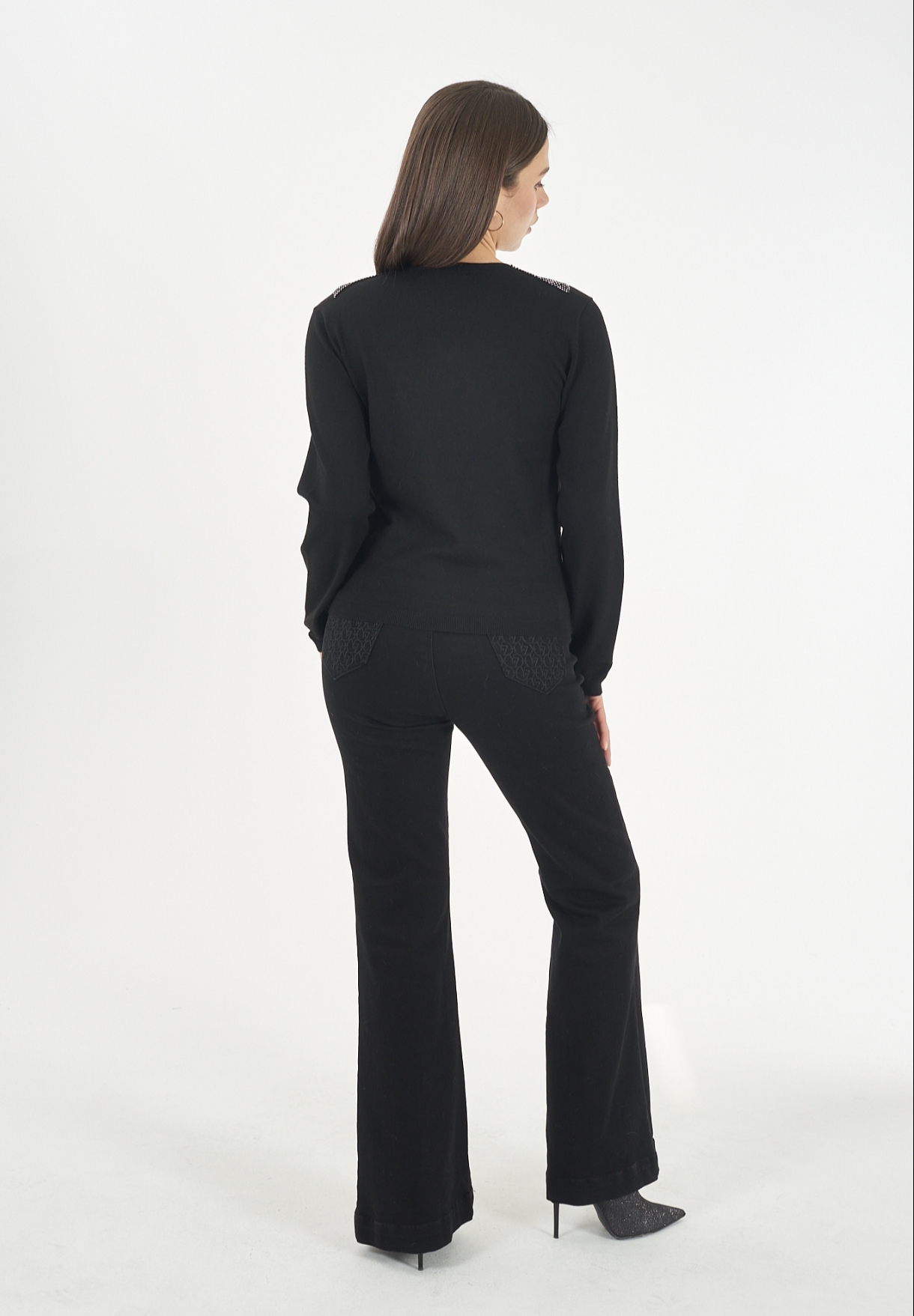 Suéter de punto fino YES ZEE. Modelo M093/Z200/0891. Tallas S M L XL. - Imagen 4