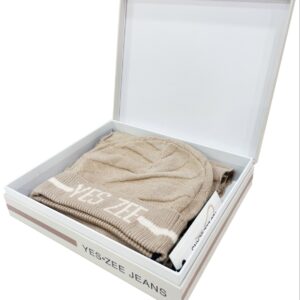 Conjunto de gorro y bufanda YES ZEE. Modelo Z010/BI00/0212.