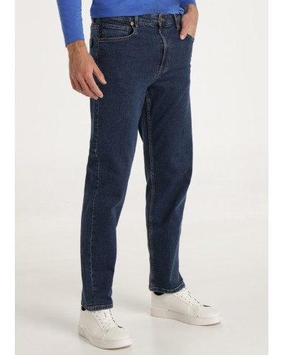 Jeans baggy fit tiro largo estilo vintage lavado blue. Código 143680. Referencia 500451532/947. Tallas 28/36 30/38 32/40 33/42 34/44 36/46