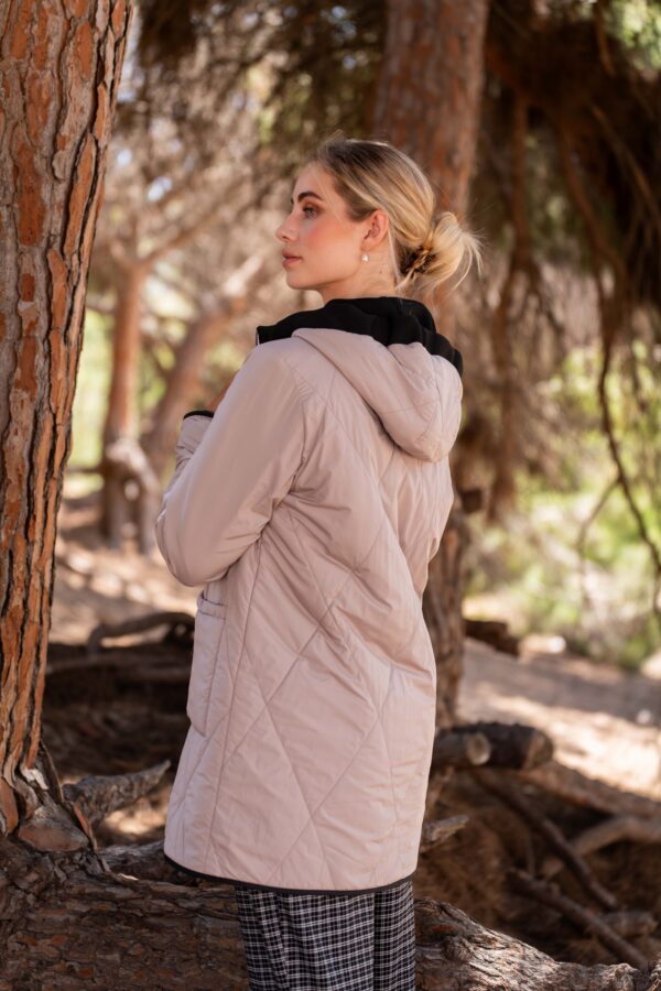 Abrigo corto reversible ZIA by REVERmile. Modelo 60107 Kira. Tallas 40 42 44 46. - Imagen 2