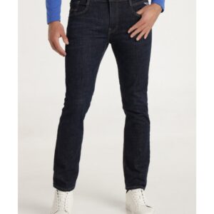 Jeans lavado Cross Stone Slim fit y tiro medio SIX VALVES. Código 143677. Modelo 500181672/968. Tallas 36 38 40 42 44 46 48 50.