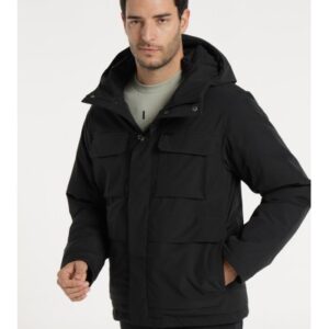 Cazadora con bolsillos laterales y capucha VICTORIO & LUCCHINO. Código 144001. Referencia 680237302/799. Tallas M L XL XXL.