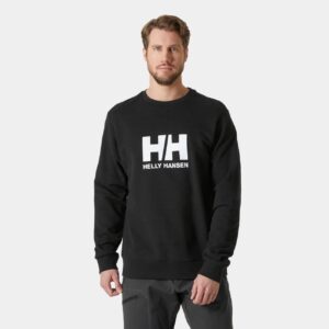 Sudadera con cuello caja y logo HELLY HANSEN. Modelo LOGO CREWSWEATSHIRT 54583-990. Tallas L y XL.