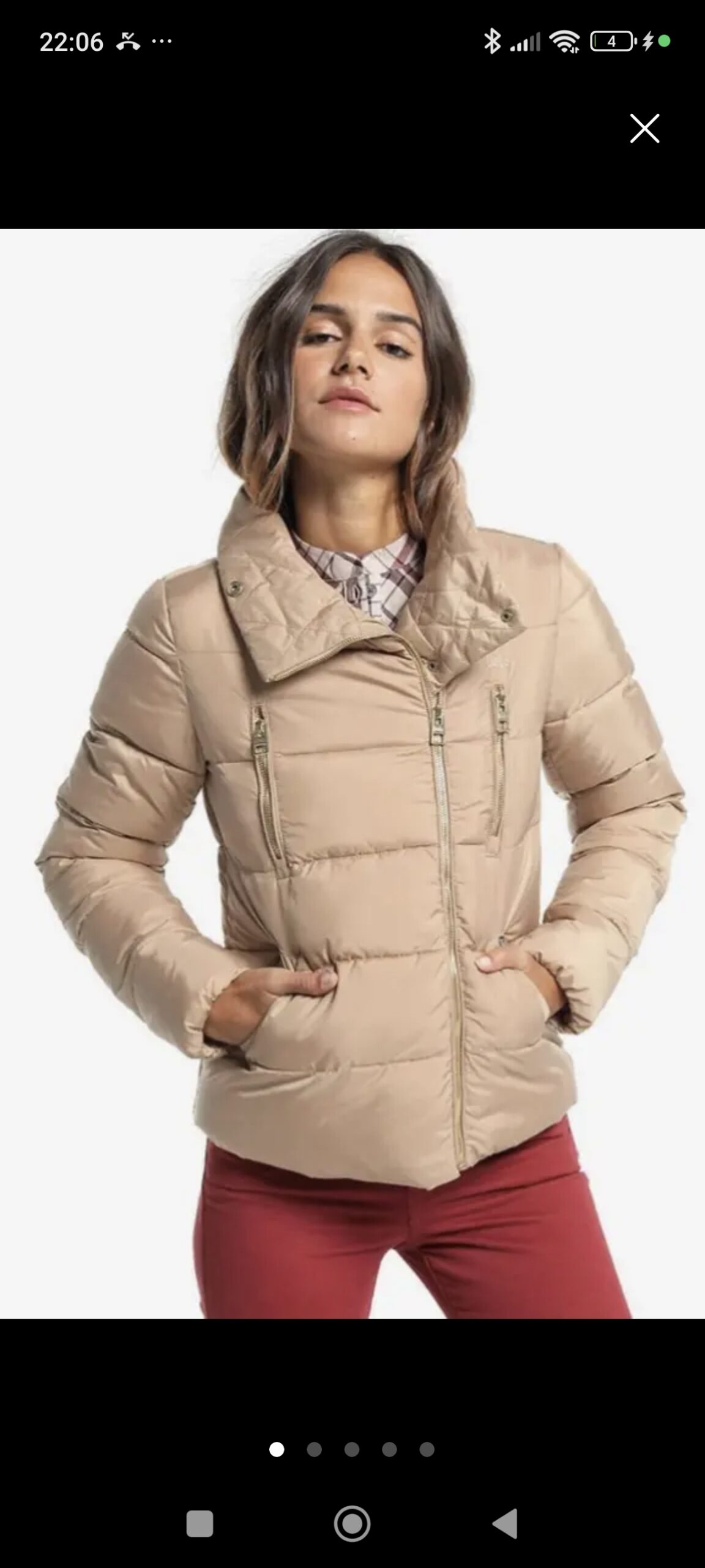 Cazadora acolchada Lois. Código 113075. Talla L.