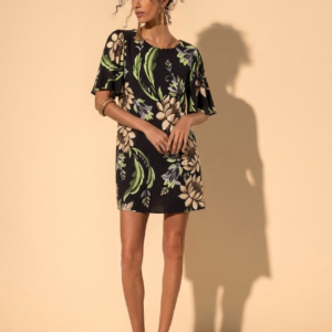 Vestido estampado LEZaLEZ. Modelo 5333E. Tallas S y L.
