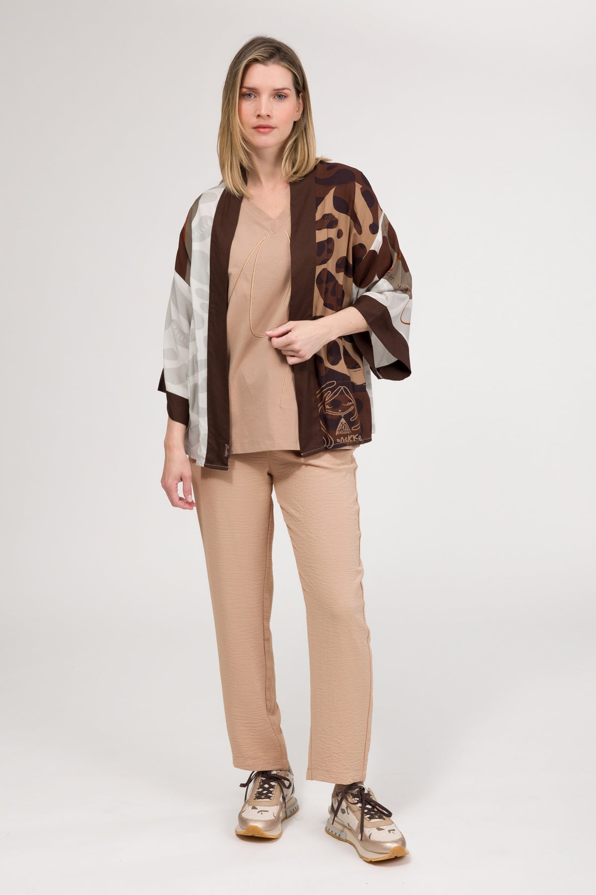 Pantalón beige ANEKKE. Modelo 42276-505. Tallas S M L XL - Imagen 2