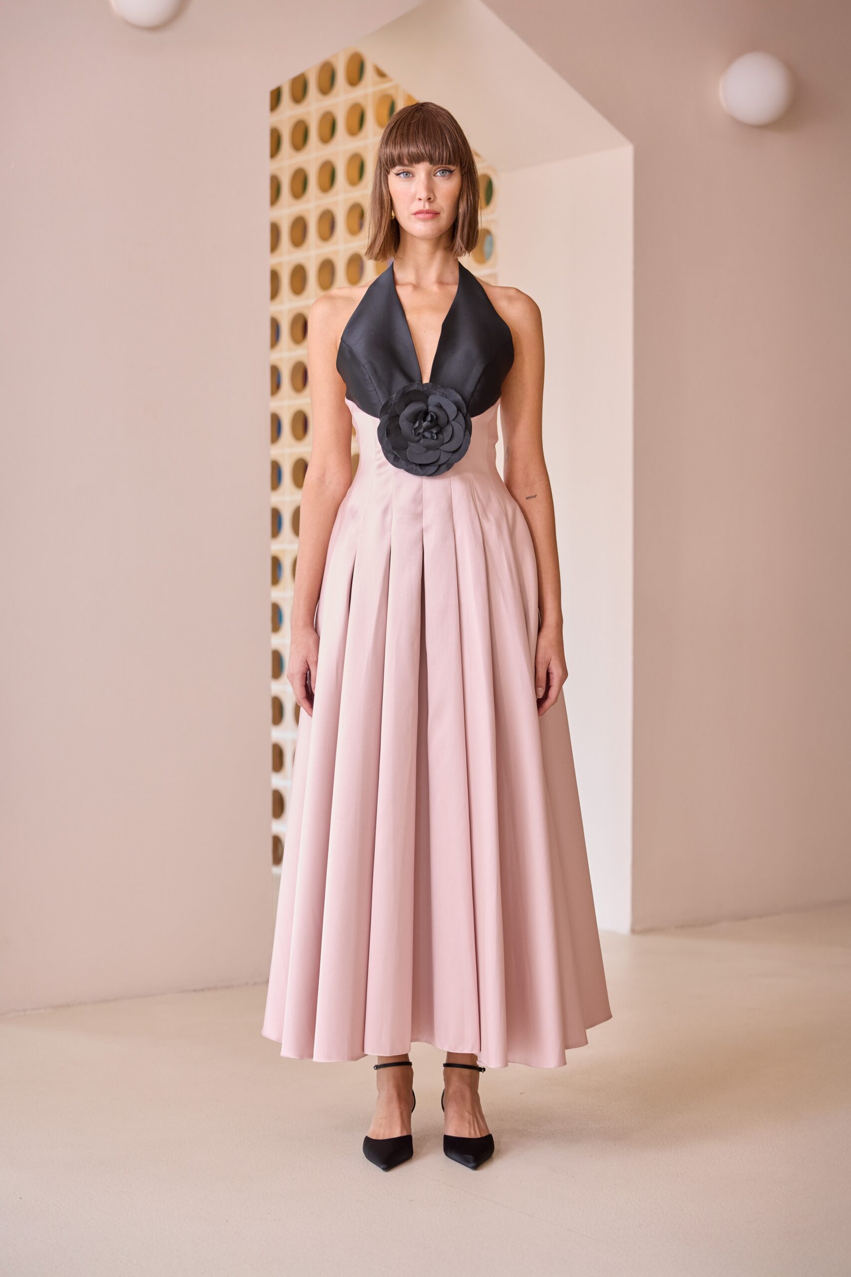 Vestido de fiesta CARLA RUIZ. Modelo 52623. Talla 38. - Imagen 2