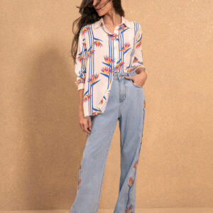 Camisa de manda larga LEZ a LEZ modelo 5433E. Talla S M y L.