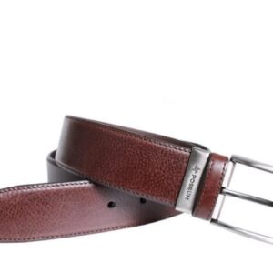 Cinturón marrón ancho para hombre POSSUM. Modelo 11241. Tallas 90 95 100 105 110 115 120.