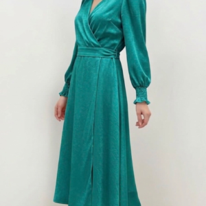 Vestido midi LAURA TORRIJOS. Modelo 6622. Talla 48.