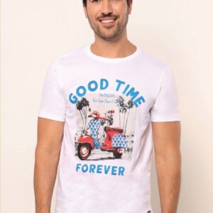 Camiseta de manga corta SIDECAR. Modelo MONACO. Tallas M L XL