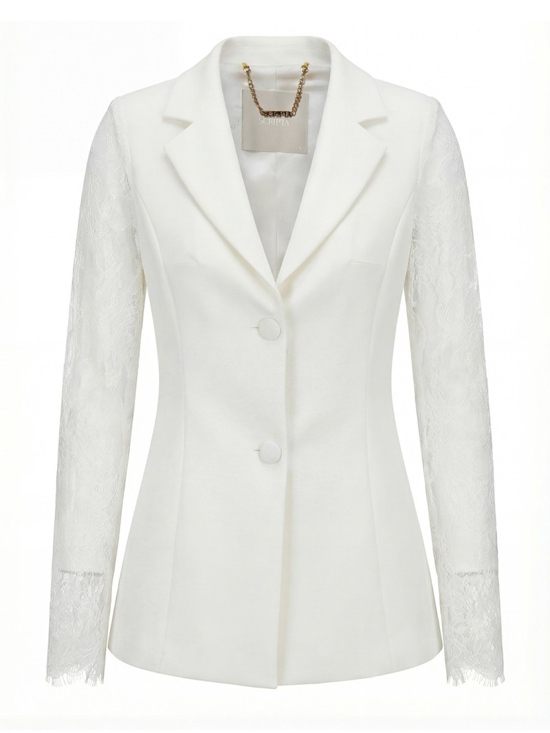 Traje de blazer y pantalón SCRIPTA. Modelo 260087-260179. Tallas en negro 42 y 44. Tallas en blanco 38 y 40. - Imagen 5