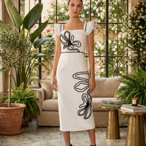 Vestido midi ARGGIDO. Modelo 49544. Tallas 42 44 y 46.