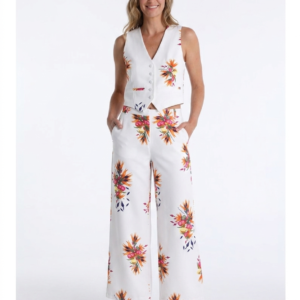 Conjunto de chaleco y pantalón ancho VICTORIO & LUCCHINO. Código 145909. Referencia 370168216/110. Tallas 1/S 2/M 3/L 4/XL 5/XXL.