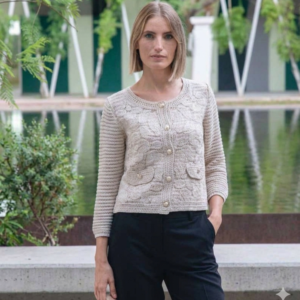 Chaqueta de punto de primavera TRIPODE. Modelo 6926. Color 55. Tallas M y XXL.