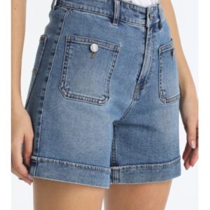 Short vaquero elástico Lois. Código 145320. Referencia 217492757/936. Tallas 26 27 28 29 30 31 32 33 34.