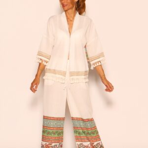 Conjunto de kaftan y pantalón LEMAILLE. Modelo 26448/26048. Tallas S M L XL.