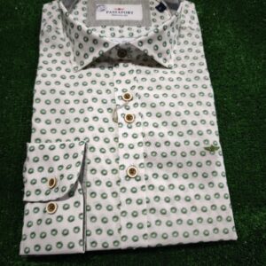 Camisa estampada PASSAPORT. Modelo ARTA . Serie 332. Tallas M L XL XXL.