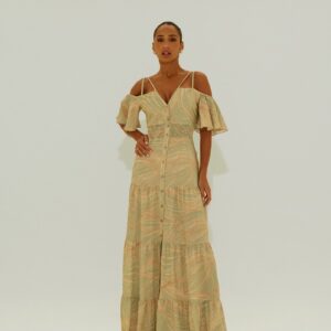 Vestido largo SCRIPTA. Modelo 260128. Tallas 40 y 42.