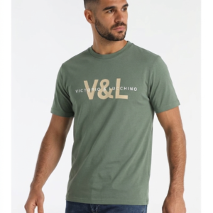 Camiseta de algodón VICTORIO & LUCCHINO. Tallas M L XL XXL 3XL.