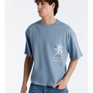 Camiseta oversize SIX VALVES. Código 145611. Tallas S M y L.