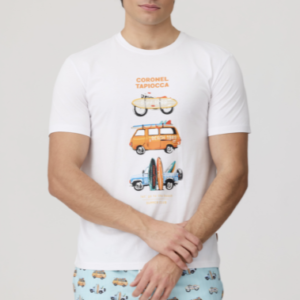 Conjunto de camiseta y bañador CORONEL TAPIOCA. Modelo 16512-16575. Tallas M L y XL.