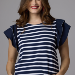 Camiseta de rayas REVER MILE. Modelo Amara 6065. Tallas M L XL XXL.