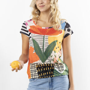 Camiseta Miss Sidecar. Modelo AMANDA. Solo talla L.