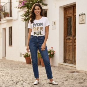 Camiseta J'AIMÈ. Modelo 17605J. Talla S.