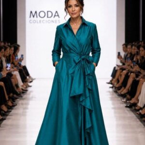 Vestido de fiesta NATI JIMENEZ. Modelo 901. Talla 40.