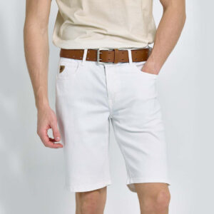 Vaquero corto blanco elástico LOIS. Código 145077. Referencia 111923763/901. Tallas 28/36 30/38 32/40 33/42 34/44 36/46.
