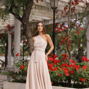 Vestido CAYRO modelo DUNA ASIMETRICO 51748. Tallas XS S y M.