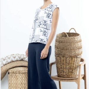 Camiseta MISS SIDECAR. Modelo Sabrina. Tallas M L y XXL.