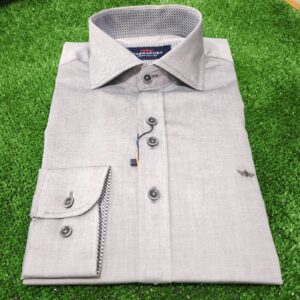 Camisa lisa gris PASSAPORT. Modelo 311 Gris. Tallas 3/M 4/L 5/XL 6/XXL 7/3XL 8/4XL.