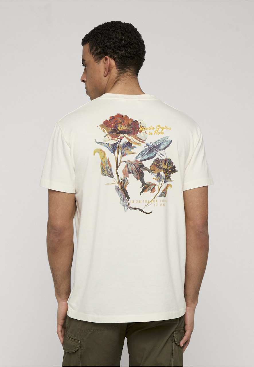 Camiseta con dibujo en espalda INDICODE. Modelo INRare. Solo talla L.