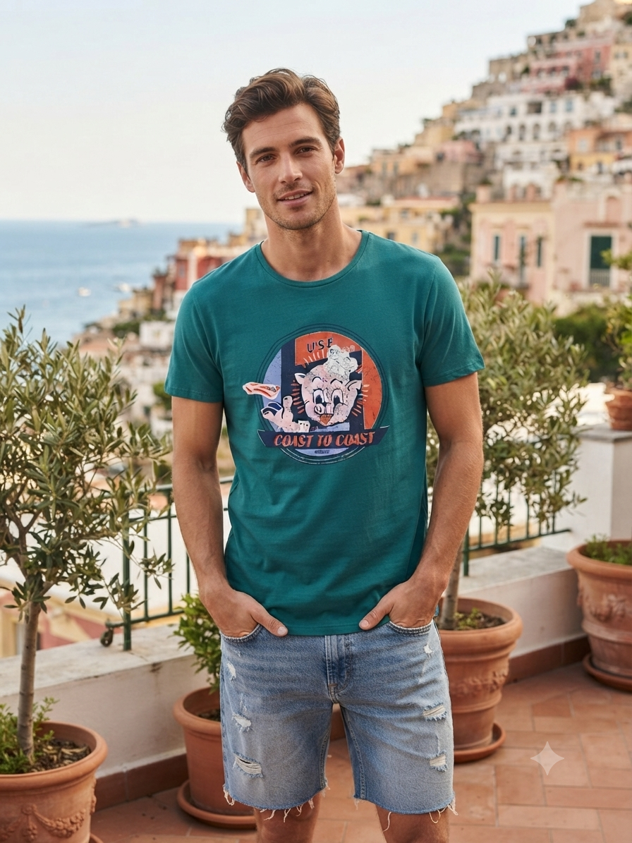 Camiseta INDICODE. Modelo INMachine. Tallas S y M.