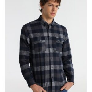 Camisa de franela SIX VALVES. Código 147277 Ref. 540701804/111. Tallas M L XL XXL 3XL.