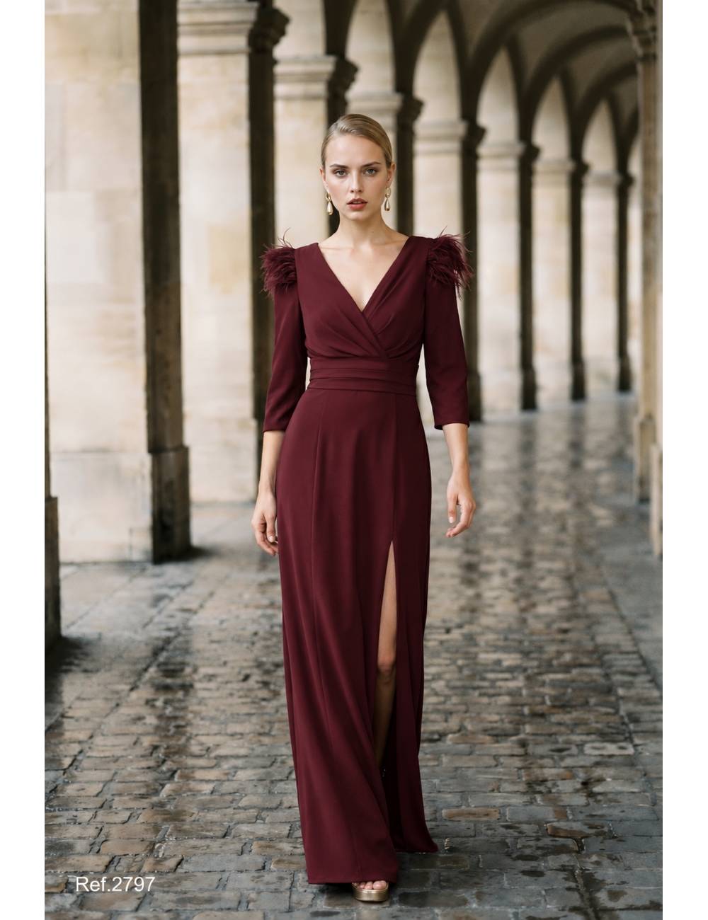 Vestido Juan Marco. Modelo 2797. Talla 46.