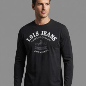 Camiseta de manga larga Lois. Código 146790. Ref. 15872954/299. Tallas S M L XL XXL 3XL.