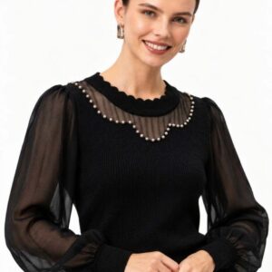 Suéter de punto fino LEMAILLE. Modelo 26693. Tallas S M L XL