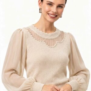 Suéter de punto Lemaille. Modelo 26693. Tallas S M y L.
