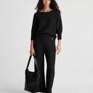 Conjunto de punto de suéter y pantalón Lemaille. Modelo 26790/26791. Tallas S M L XL.