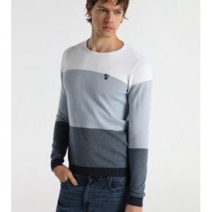 Suéter de punto fino SUX VALVES. Código 147430. Referencia 570551801/169. Tallas M L XL XXL.