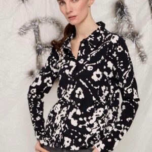 Camisa estampada MISS SIDECAR. Modelo CAMILA. Tallas M L XL XXL.