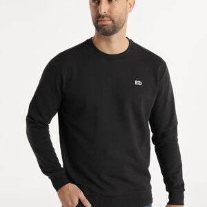 Sudadera básica LOIS. Código 143332. Referencia 166003996/498 negro. Tallas S M L XL XXL 3XL.